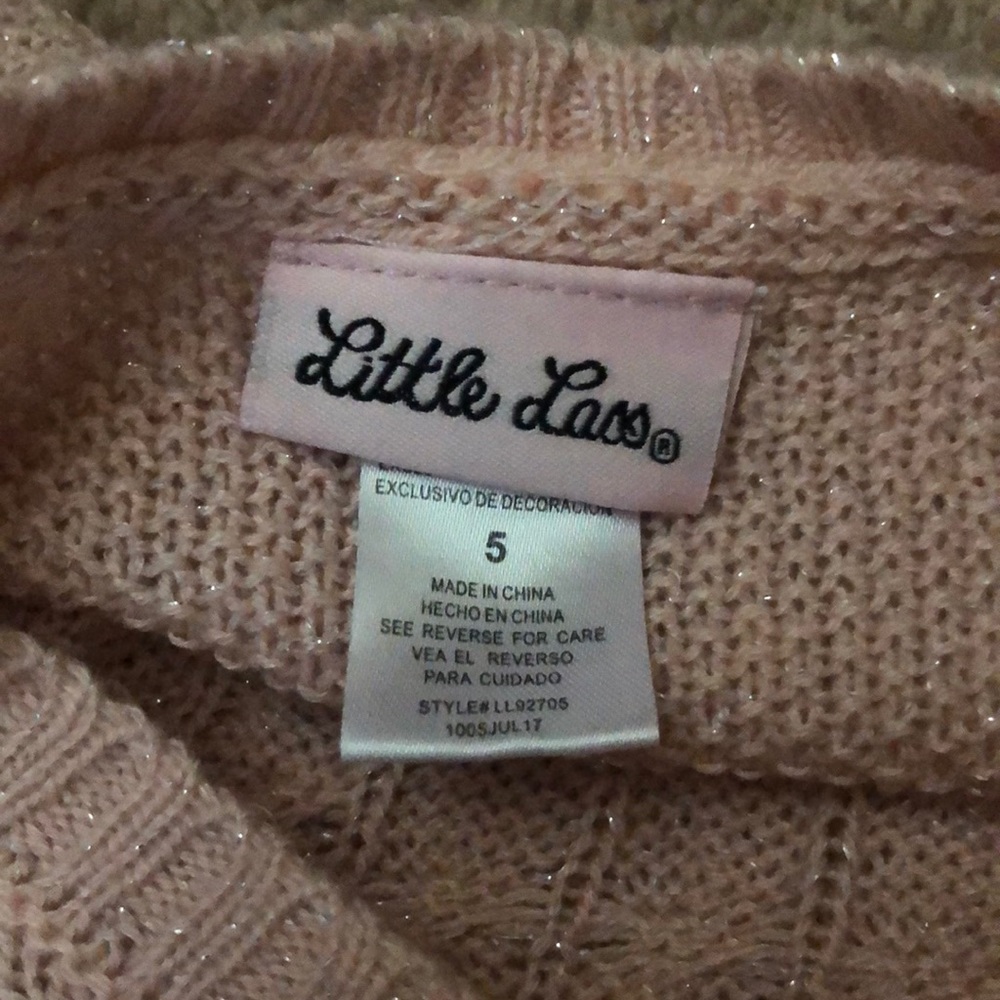 Little girls sweater shirt/dress - Picture 5 of 5